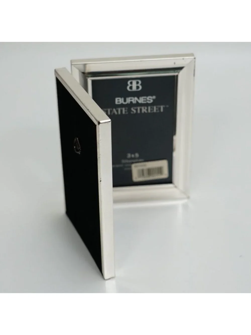 Burnes State Street Double Frame Silverplate Folding for Two 3x5s